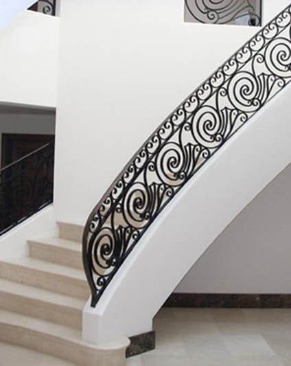 Georgian Style Cast Iron Balustrade