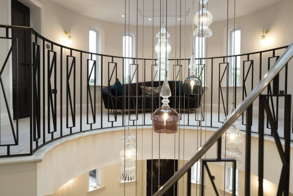 Contemporary Balustrades with an Art Deco Twist - Fine Iron