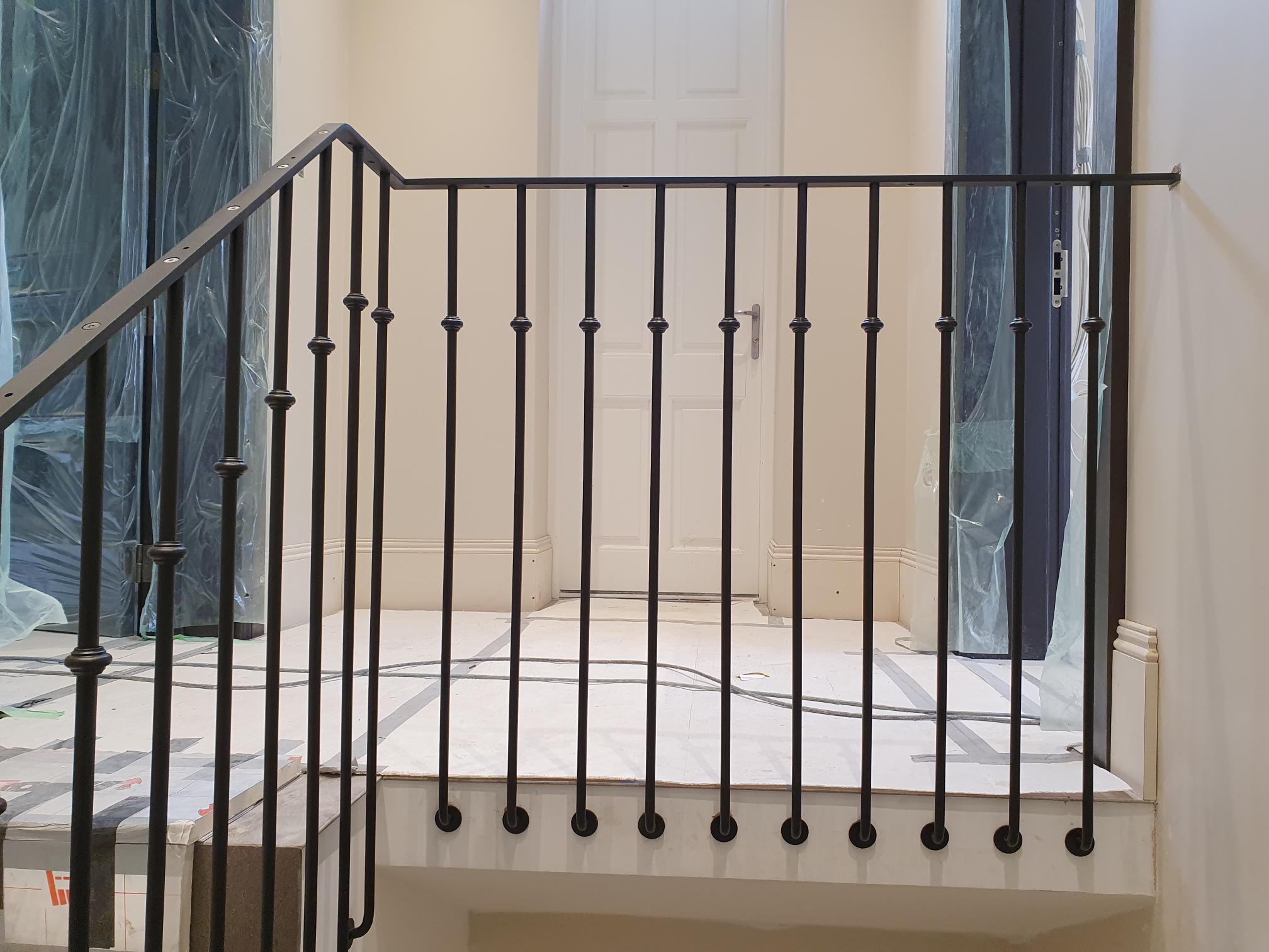 Rear staircase balustrade for large new build 4