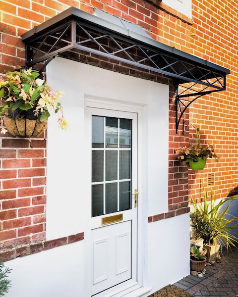 Wrought Iron Canopy