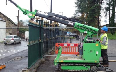 Repair of Cast Iron Gates at Cyfarthfa Park