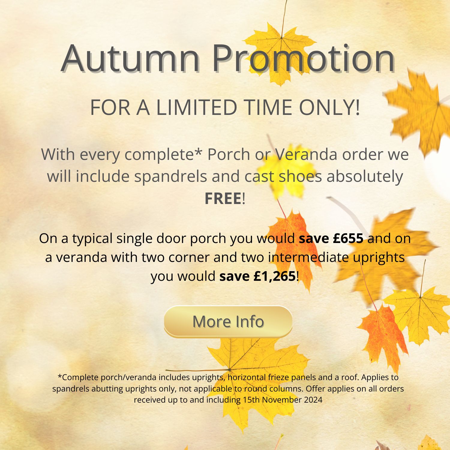 Autumn Promotion