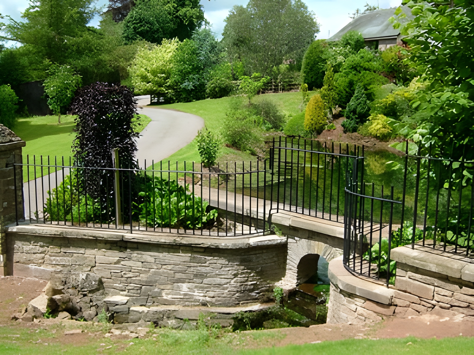 Wrought Iron Garden Railings Wrought Iron Garden Railings